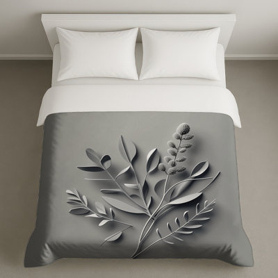 Housse de couette Leaves Bedding Nature Minimalist