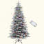 Arbre de Noël artificiel enneigé