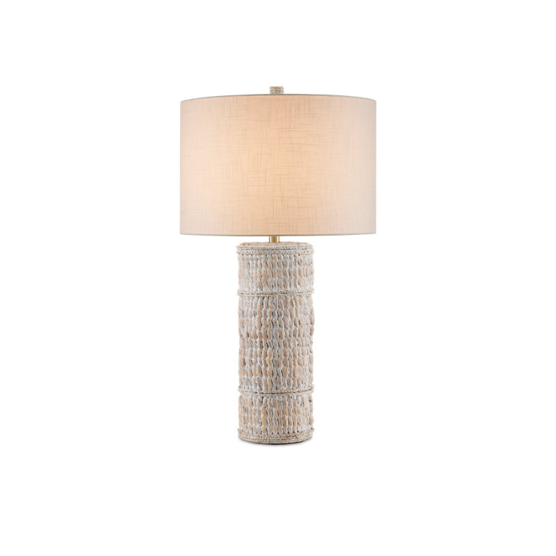 Azores Table Lamp, Off-White, Whitewashed