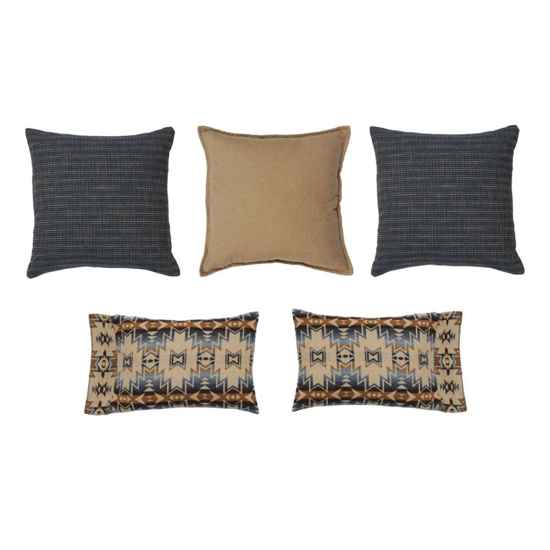 Ensemble de couvre-lit Wooded River Cascada, Couvre-lit grand Value Value + 2 taies décorative