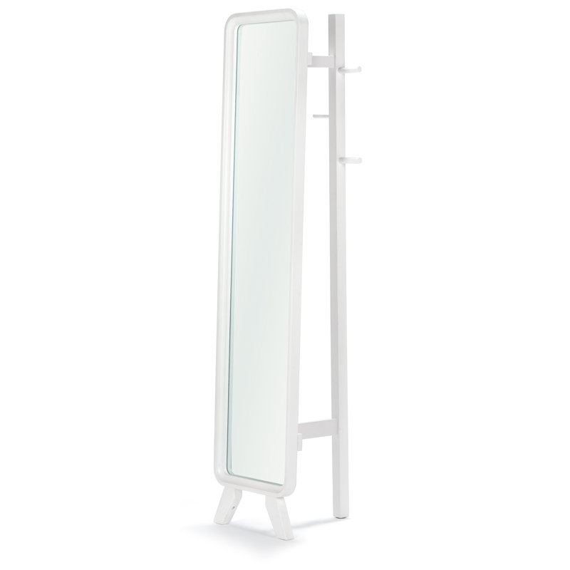 Miroir pleine grandeur Nery Capri, Blanc