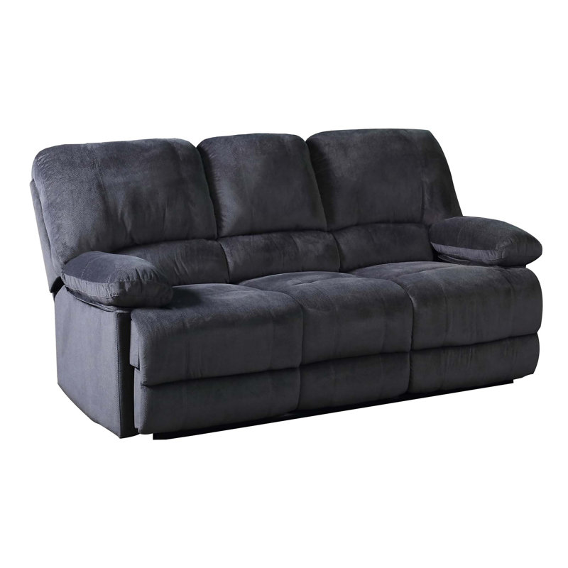 Canapé ergonomique à double inclinaison avec revêtement en polyester de qualité supérieure