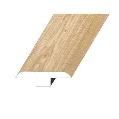 Moulure en T Zephyr vinyle 0,5 po d'épaisseur x 1,8 po de largeur x 94,5 po de longueur