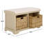 Banc de rangement rembourré Briananthony-889958077