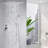 Bathroom Shower , 12 Inch Stainless Steel Rain Head And Handheld, Balanced, , Wall Mounted System Kit Installation Assembly-125036331
