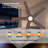 Ashlyn 52" Indoor Modern Ceiling Fan with Single-Tone Wood Grain Blades, LED Light and Remote