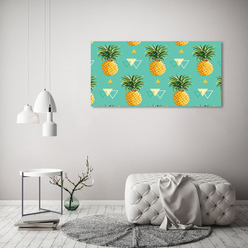 Pineapples - Wrapped Canvas Print