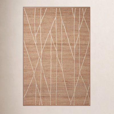 Albemarie Natural Ivory Hand-Woven Jute Rug