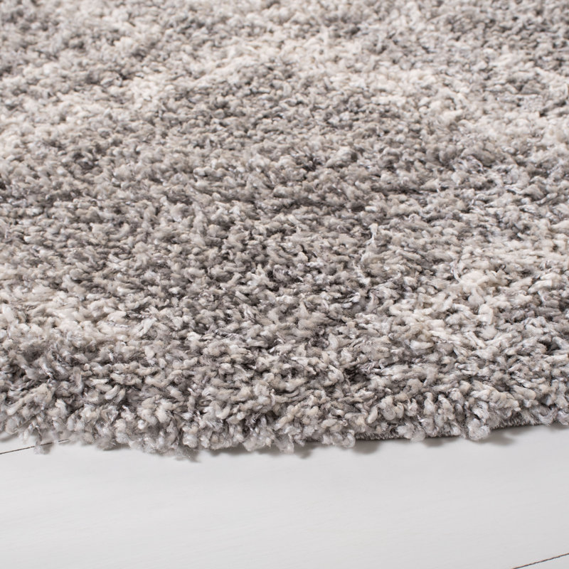 Tapis à poils longs Brookport Pro Lux Shag 400 Performance, Rond 6 pi 7 po