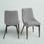 Chaise d'appoint en lin Leonitus-33716142