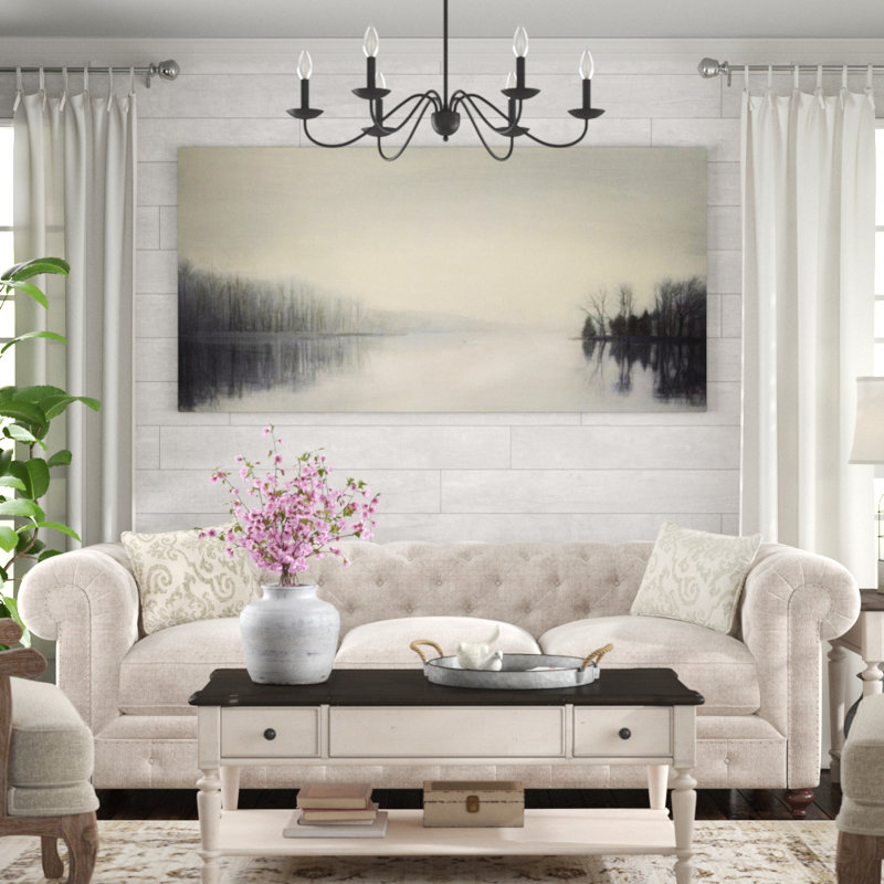 «Spatiel Terrain-Calm Waters» par Lepingham-Shire - Peinture, Plexi