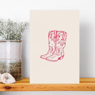 Contemporary Art Modern Retro Rustic Wall Art by Tara Royle - Wrapped Canvas Print