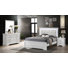 Ensemble de chambre à coucher standard 4 pièces Mayodan