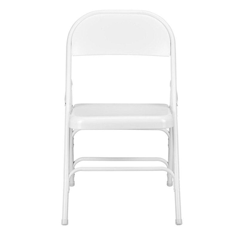 Metal Folding Chair - by Chivari, White