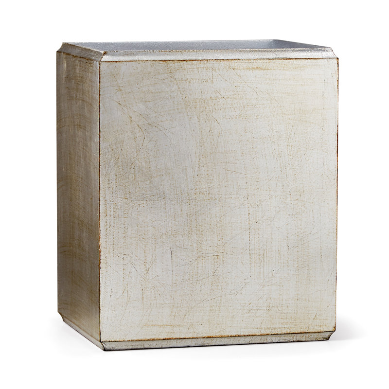 York 3 Gallons Waste Bin, Antique Silver