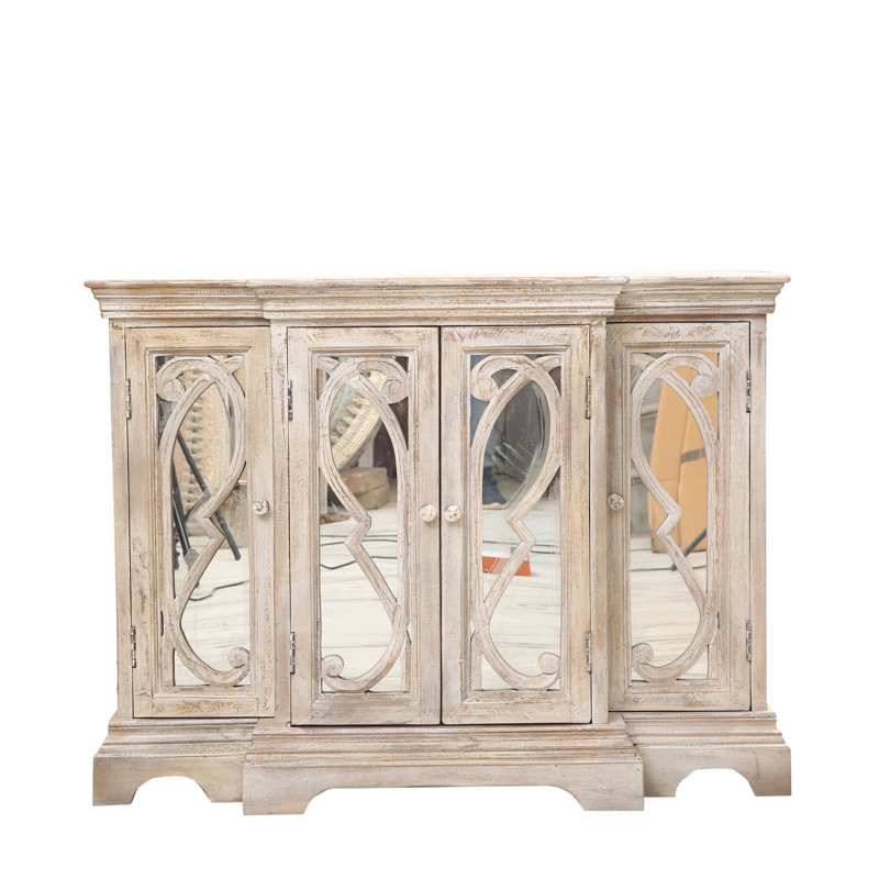 Drumfane 120cm Solid Wood Sideboard