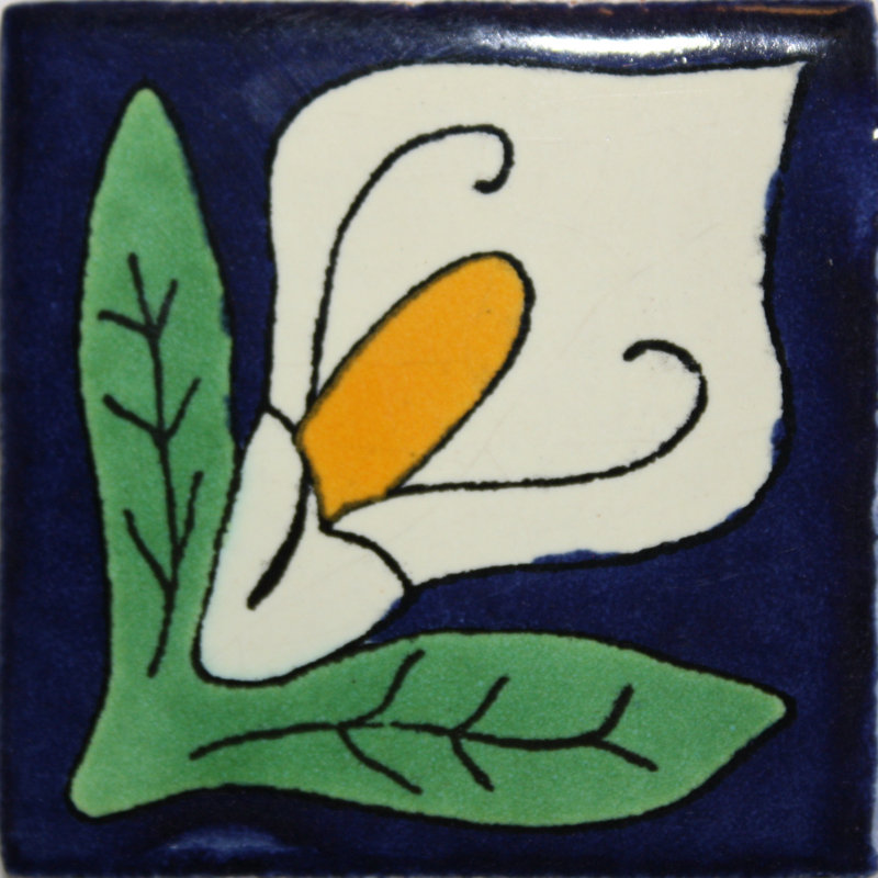 Carreau mexicain 2 pièces x 2 po TalaMex Lily Talavera 2 po x 2 po
