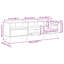 TV Cabinet 150 X 30 X 44.5 Cm Engineered Wood-1447962146