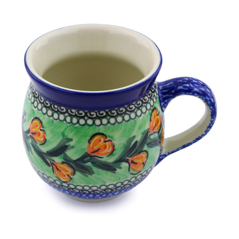 Grande tasse à tulipes en céramique 12 oz