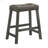 Rustic Backless Counter Stool Set Of 2 – 25 Inch Wooden Farmhouse Barstool With Leather Seat,Sturdy Frame – Space-Saving Counter-Height Seating For Kitchen & Bar-1318977715