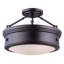 Plafonnier semi-encastré 15 po Rafelita-22826506