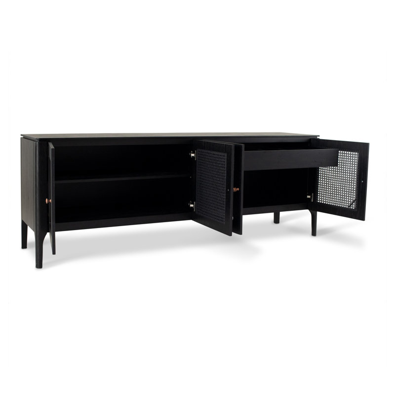 Modern Brazilian 78.5'' W Sideboard, Ebano
