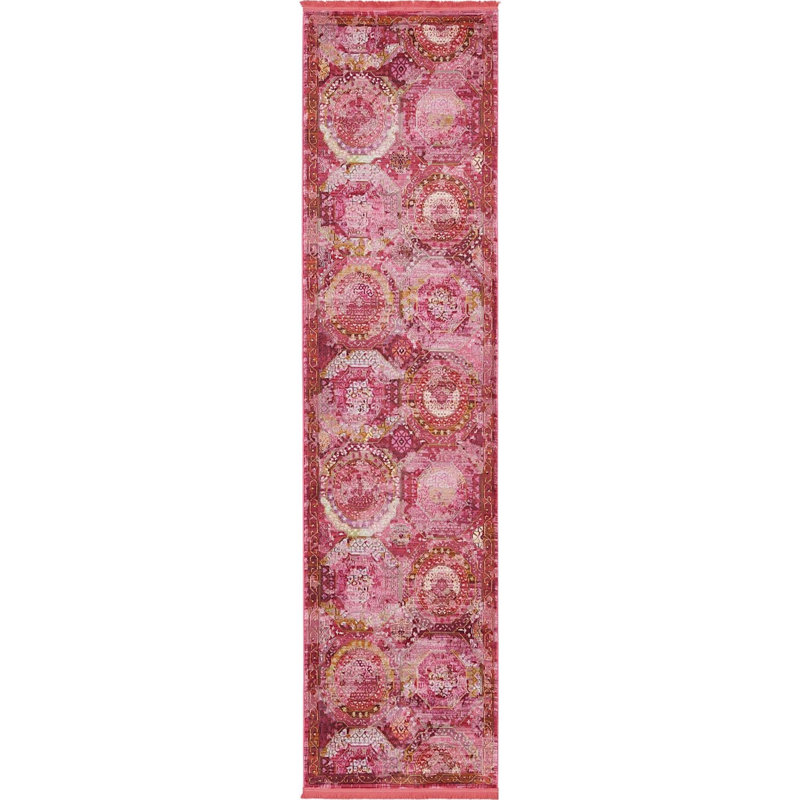 Tapis rose Folmar, Rectangle 2 pi 2 po x 3 pi, Pink