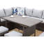 Ensemble de canapé modulaire en rotin 7 pièces PE-1861124255