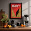 Poster Fragment Retro - Framed Print-363854482-363854481