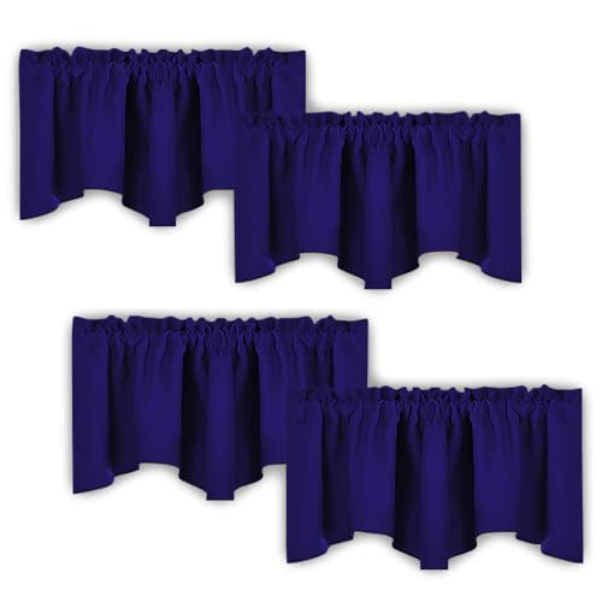 ToccoLeggero Scalloped Window Valances For Kitchen - Home Decoration ...