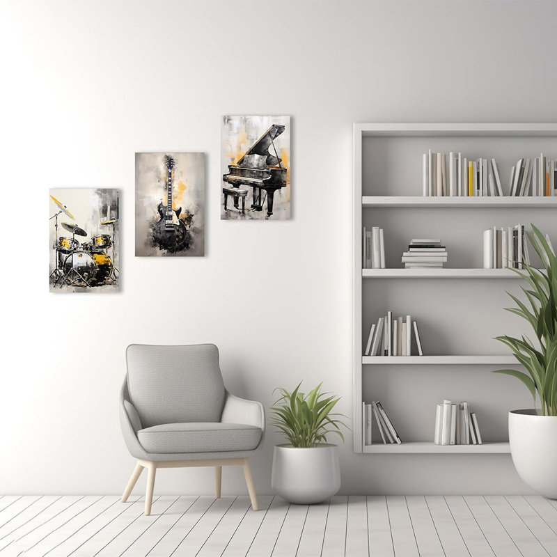 3 Piece Wrapped Canvas Print