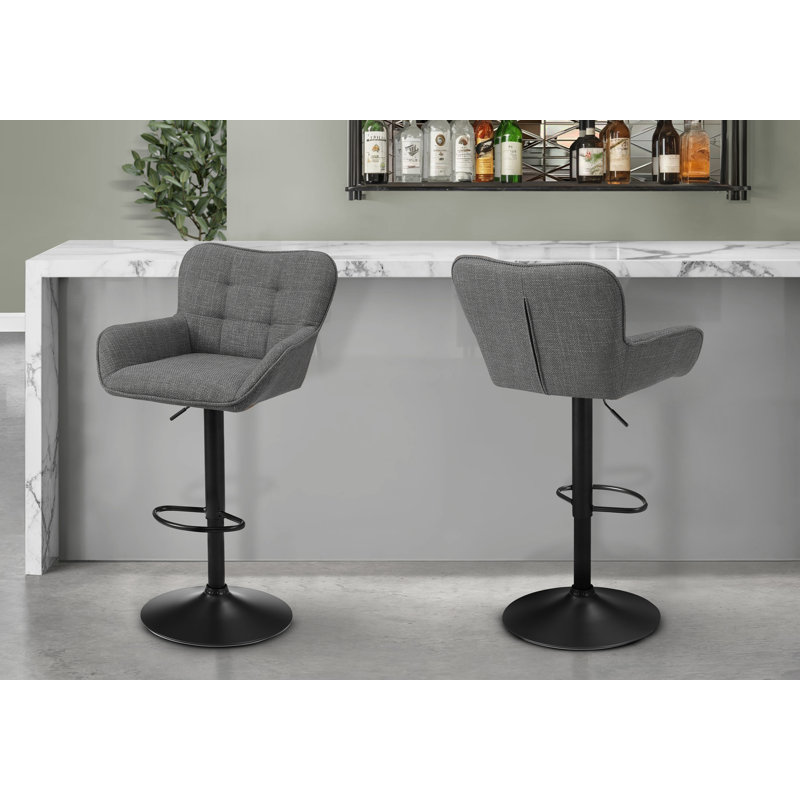 Tabouret de bar, ensemble de 2, Grey