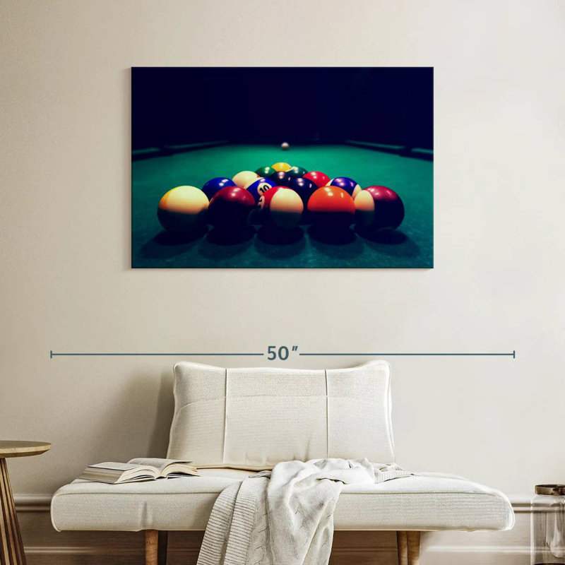 Senne Billiard Balls, 26" H x 39" W