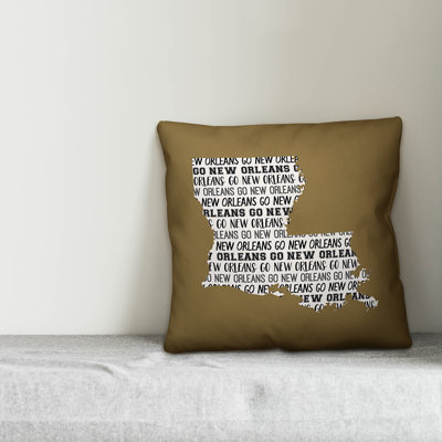 Reversible Throw Pillow