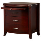 Aleidy 26'' W Solid Wood Nightstand