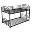 Metal Bunk Bed With Slide,Kids House Bed-39597326