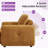 40.94'' Upholstered Pull-Out Accent Chair, Convertible Sleeper Chair-430605721