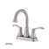 2-handle Bathroom Faucet with Drain Assembly