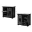 Railway 80cm Solid Wood Mini Bar