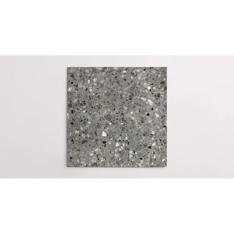 Fourrage 24 po x 24 po mat, Grigio