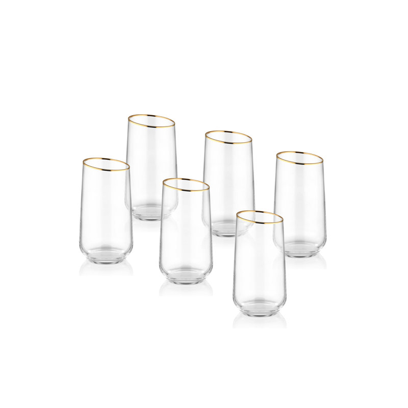 Herculaneum 445ml Highball Glass Set
