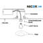 Garniture de douche Lexnel 6 po Lexan
