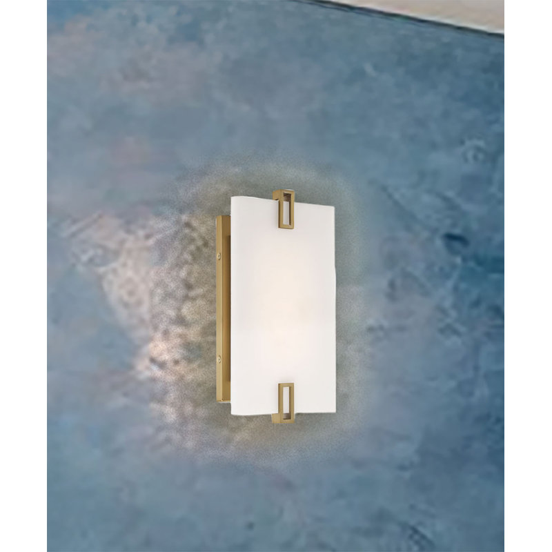 Erdaun Steel LED Flush Mounted Sconce