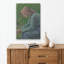 A Seated Peasant Woman, 1885 Impressionist Abstract Contemporary Wall Art Print - Print-964525652
