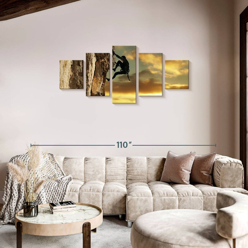 Climbing, 34" H x 74" W