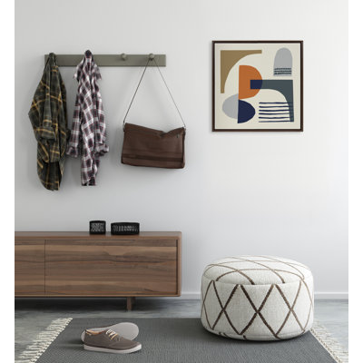 Shalyce Abstract Mid Century Framed Canvas By Rachel Lee Of My Dream Wall