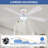 46" 5-blade Ceiling Fan With Led Light Kit And Remote Control-2123286030-2124262714