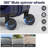 Luggage,With Front Opening,TSA Approved Lock,Hardshell Suitcase,Blue