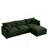 Modular Sectional Sofa, 102 Inch L Shaped Couch Set For Living Room, 3-Seater Comfy Cloud Couches With Movable Ottoman, DIY Combination, Chenille-1766606737