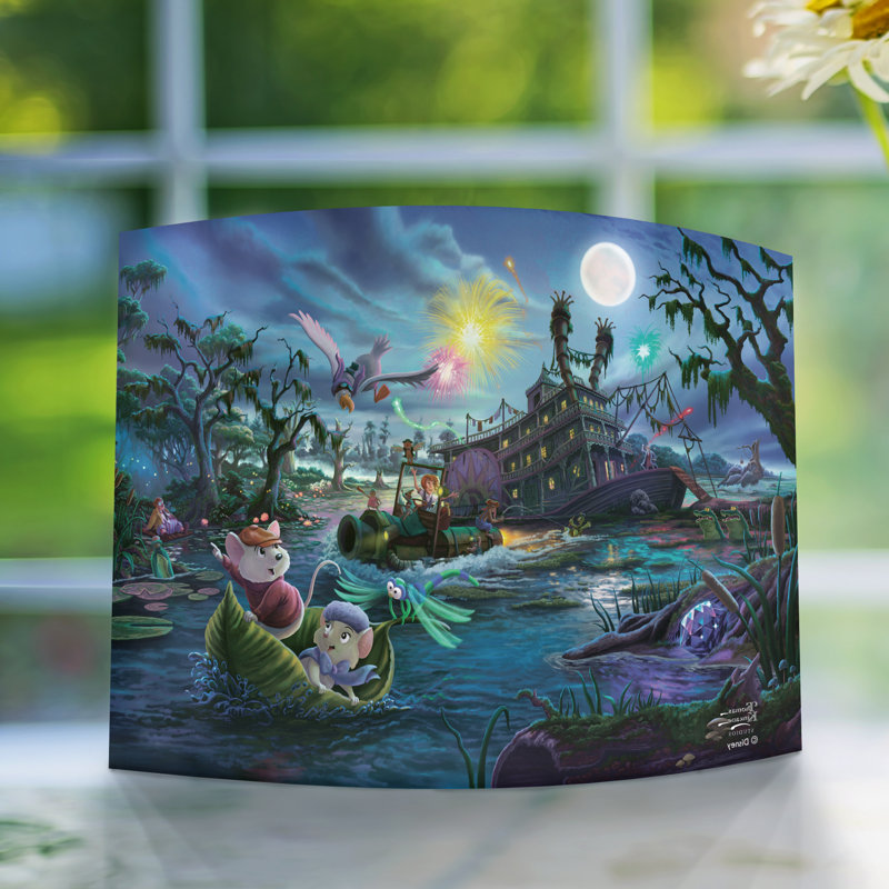 Imprimé acrylique incurvé Disney (The Rescuers)